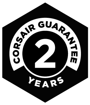 CORSAIR 2-YEAR WARRANTY BADGE